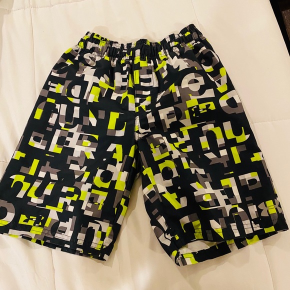 baby boy under armour swim trunks